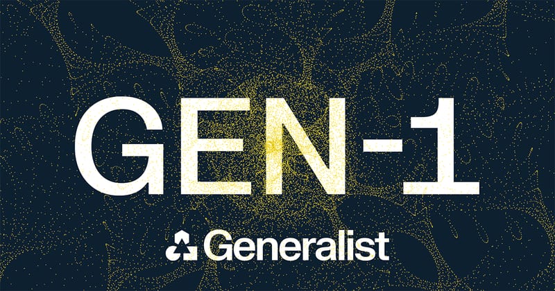 Generalist GEN-1 robot demonstration